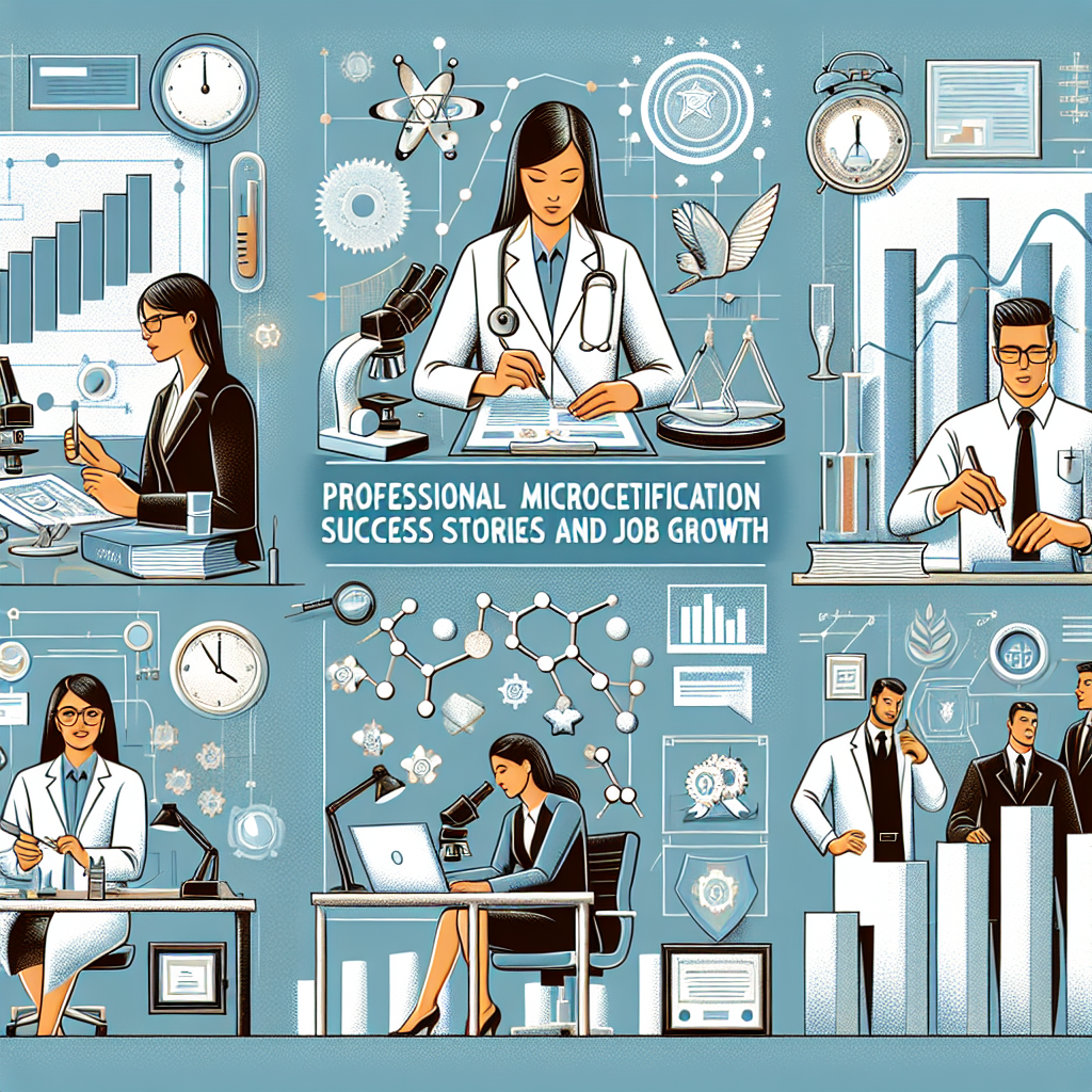 Microcertificaciones Profesionales: Casos de Éxito y Crecimiento Laboral
